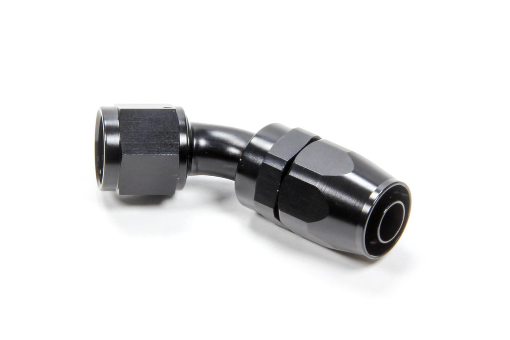 TRIPLE X RACE COMPONENTS HF-24510-BLK - #10 45 Degree Swivel Hose End image