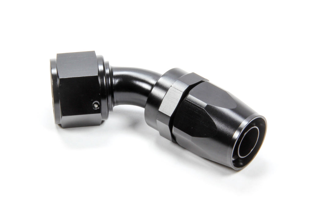 TRIPLE X RACE COMPONENTS HF-24512-BLK - #12 45 Degree Swivel Hose End image