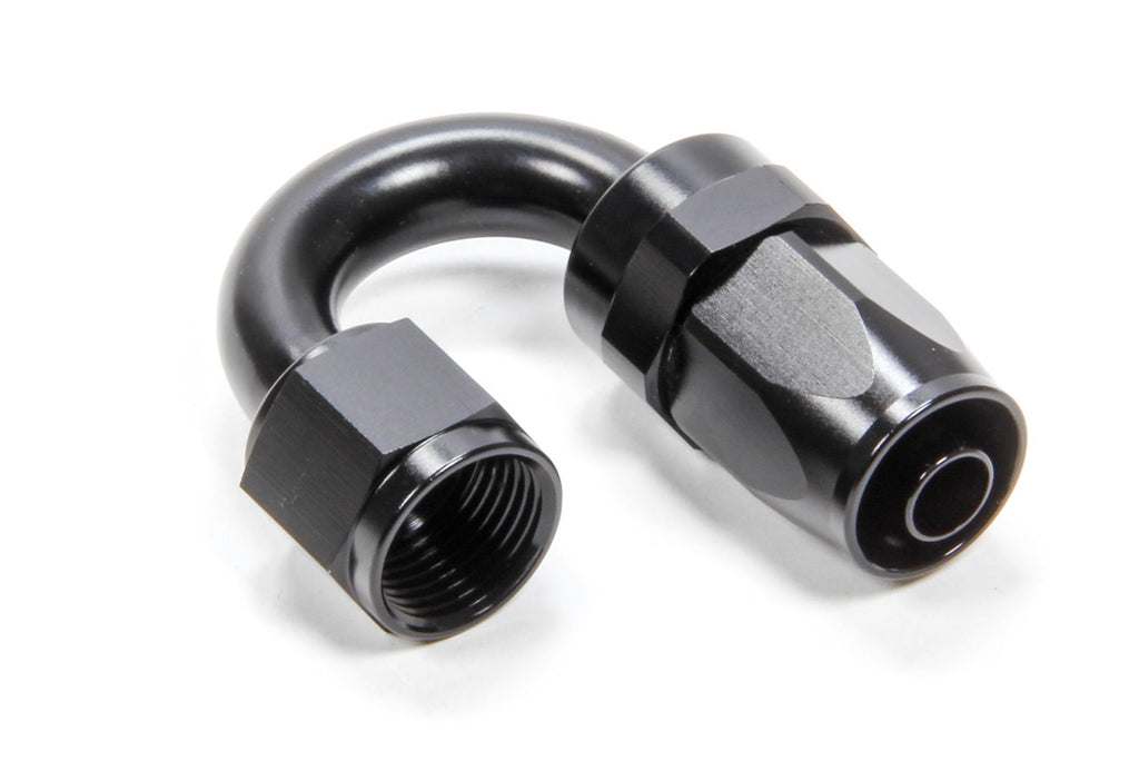 TRIPLE X RACE COMPONENTS HF-28008-BLK - #8 180 Degree Swivel Hose End image