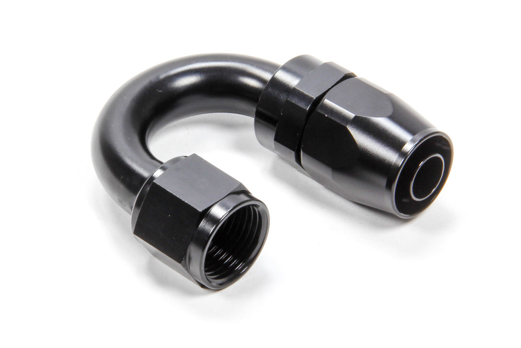 TRIPLE X RACE COMPONENTS HF-28010-BLK - #10 180 Degree Swivel Hose End image