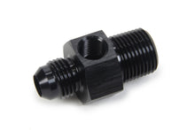 Load image into Gallery viewer, TRIPLE X RACE COMPONENTS HF-33631-BLK - Gauge Adapter #6 Male x 3/8 NPT x 1/8 image