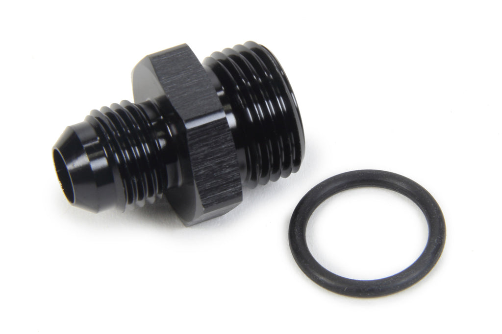 TRIPLE X RACE COMPONENTS HF-80480-BLK - AN to O-Ring -4 x 3/4-16 (-8) image