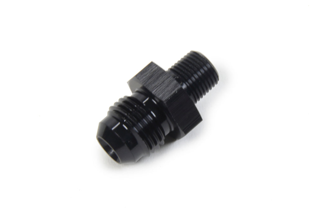 TRIPLE X RACE COMPONENTS HF-90061-BLK - AN to NPT Straight #6 x 1/8 image