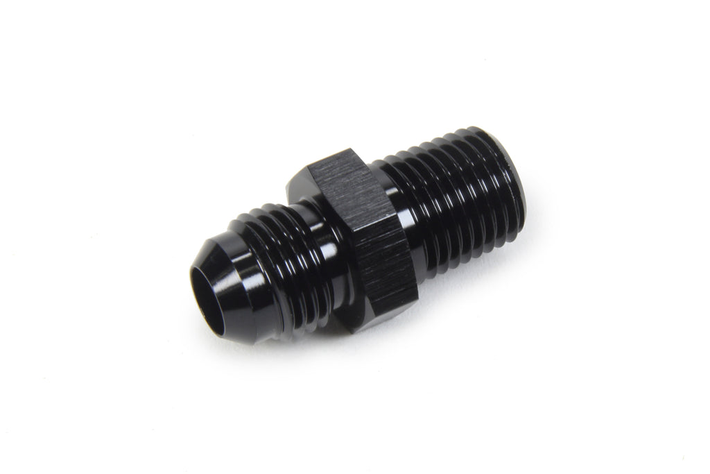 TRIPLE X RACE COMPONENTS HF-90062-BLK - AN to NPT Straight #6 x 1/4 image