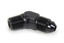 Load image into Gallery viewer, TRIPLE X RACE COMPONENTS HF-94041-BLK - AN to NPT 45 Degree #4 x 1/8 image