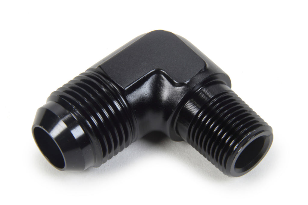 TRIPLE X RACE COMPONENTS HF-99103-BLK - AN to NPT 90 Degree #3 x 3/8 image