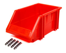 Load image into Gallery viewer, TRIPLE X RACE COMPONENTS PA-PBIN-8077 - Plastic Storage Bin Red 9-1/2 x 6-1/4 x 4-1/2 image