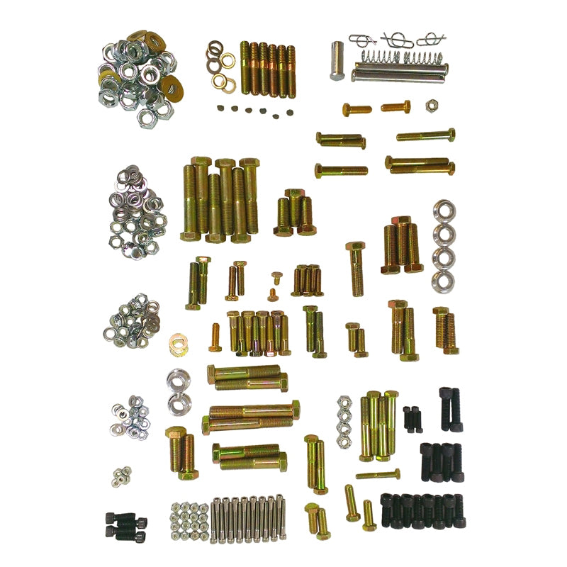 TRIPLE X RACE COMPONENTS SC-CH-0100 - Sprint Car Bolt Kit Complete Grade 8 image