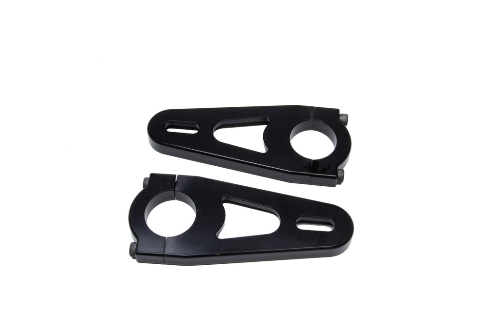 TRIPLE X RACE COMPONENTS SC-CH-7250-BLK - Tail Tank Clamps For Sprintcar Black image