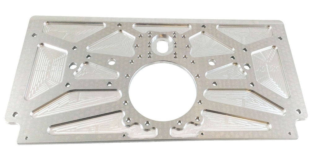 TRIPLE X RACE COMPONENTS SC-EG-0006 - Alum Rear Motor Plate Raised Rail Sprint Car image