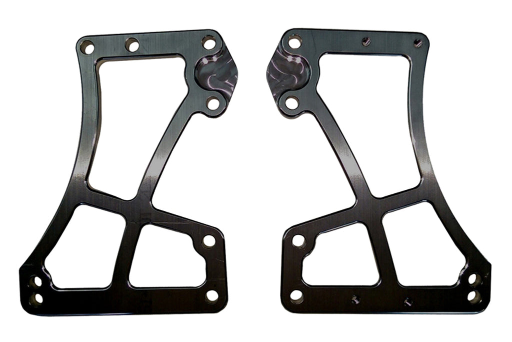 TRIPLE X RACE COMPONENTS SC-EG-0009BLK - Sprint Car Front Motor Plate Two Piece Black image