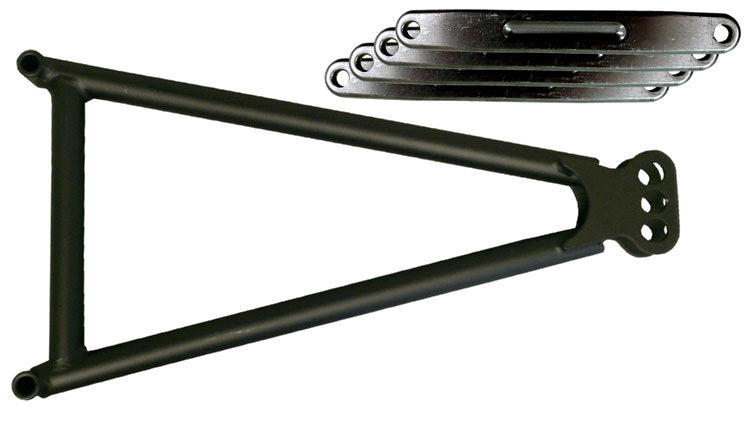 TRIPLE X RACE COMPONENTS SC-SU-3308-BLK - Jacobs Ladder 14in w/Straps Black 3-Hole image