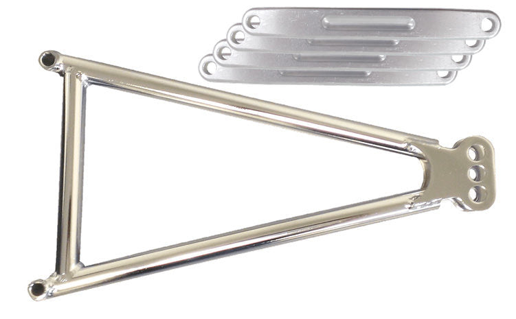 TRIPLE X RACE COMPONENTS SC-SU-3308 - Jacobs Ladder 14in w/Straps Plated 3-Hole image