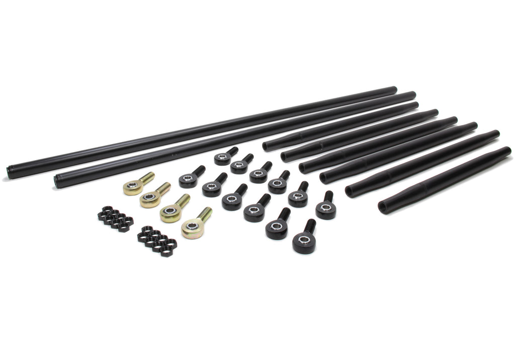 TRIPLE X RACE COMPONENTS SC-SU-K9000-BLK - Radius Rod Kit Complete Black For Sprint Car image