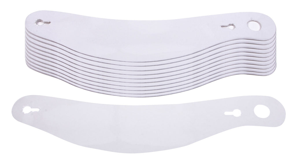 ULTRA SHIELD 01213 - Tearoffs 13in Curved IMP Air Draft / SS / Spider image