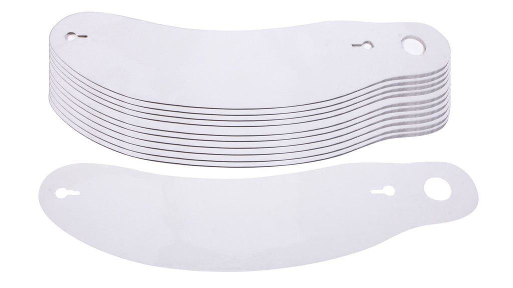 ULTRA SHIELD 01214 - Tearoffs 11.75in Curved IMP Vapor / Charger image