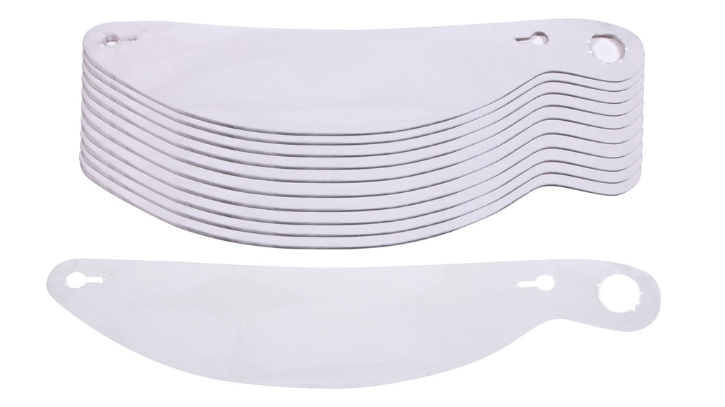 ULTRA SHIELD 01230 - Tearoffs 11.75in Curved IMP Vapor / Charger image