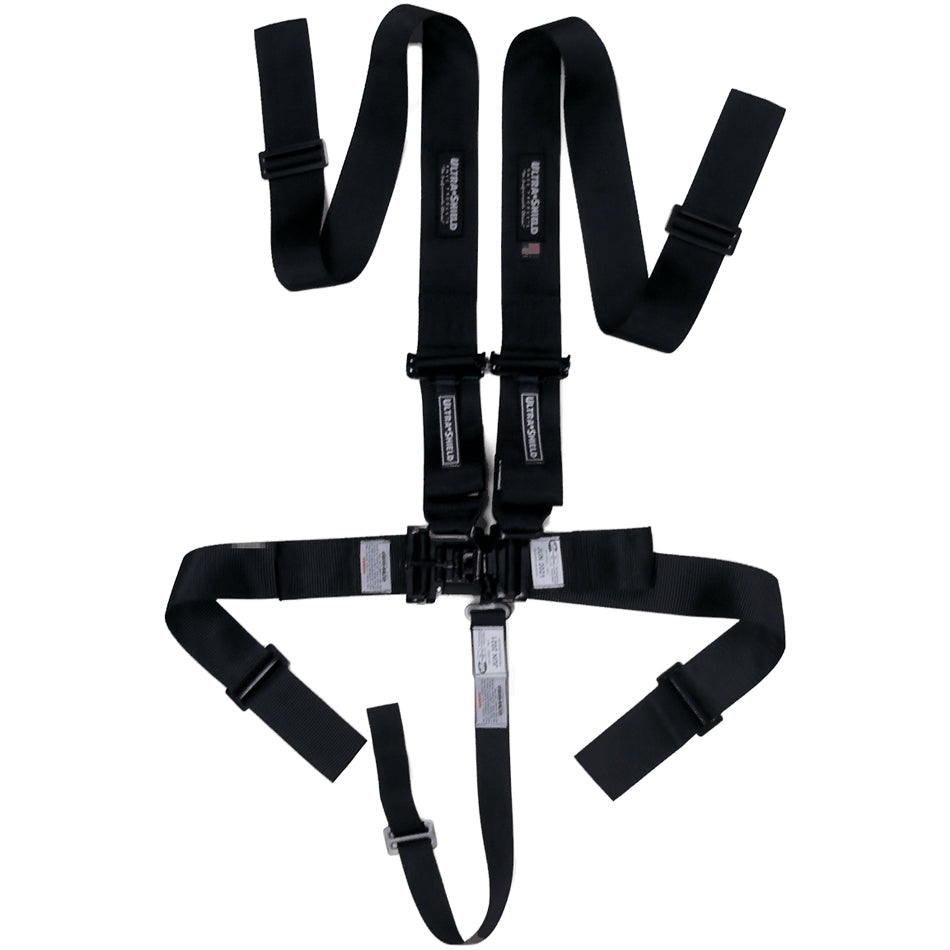 ULTRA SHIELD HB22001 - Harness 5pt Black Indiv Shoulder 3in Pull-Down image