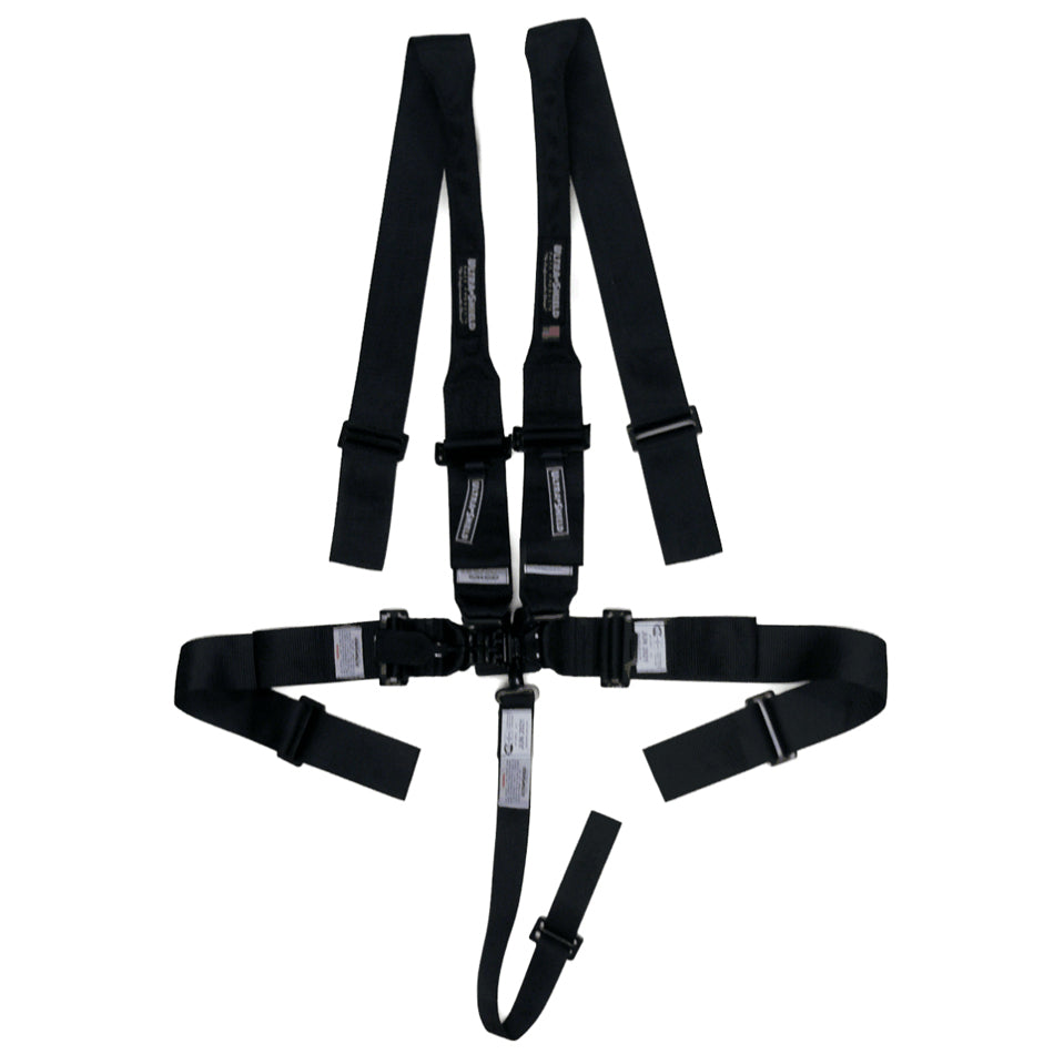 ULTRA SHIELD HB22031H - Harness 5pt Black HANS Shoulder Pull-Down image