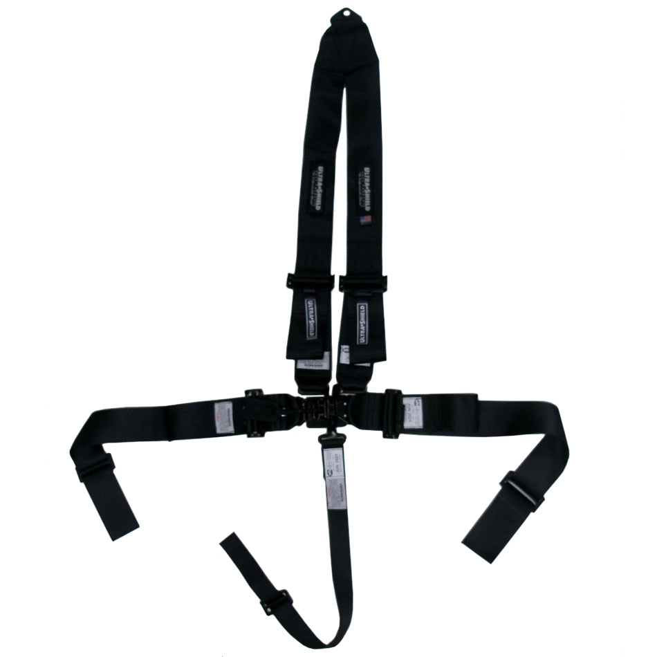 ULTRA SHIELD HB22031V - Harness 5pt Black V- Shoulder Pull-Down image