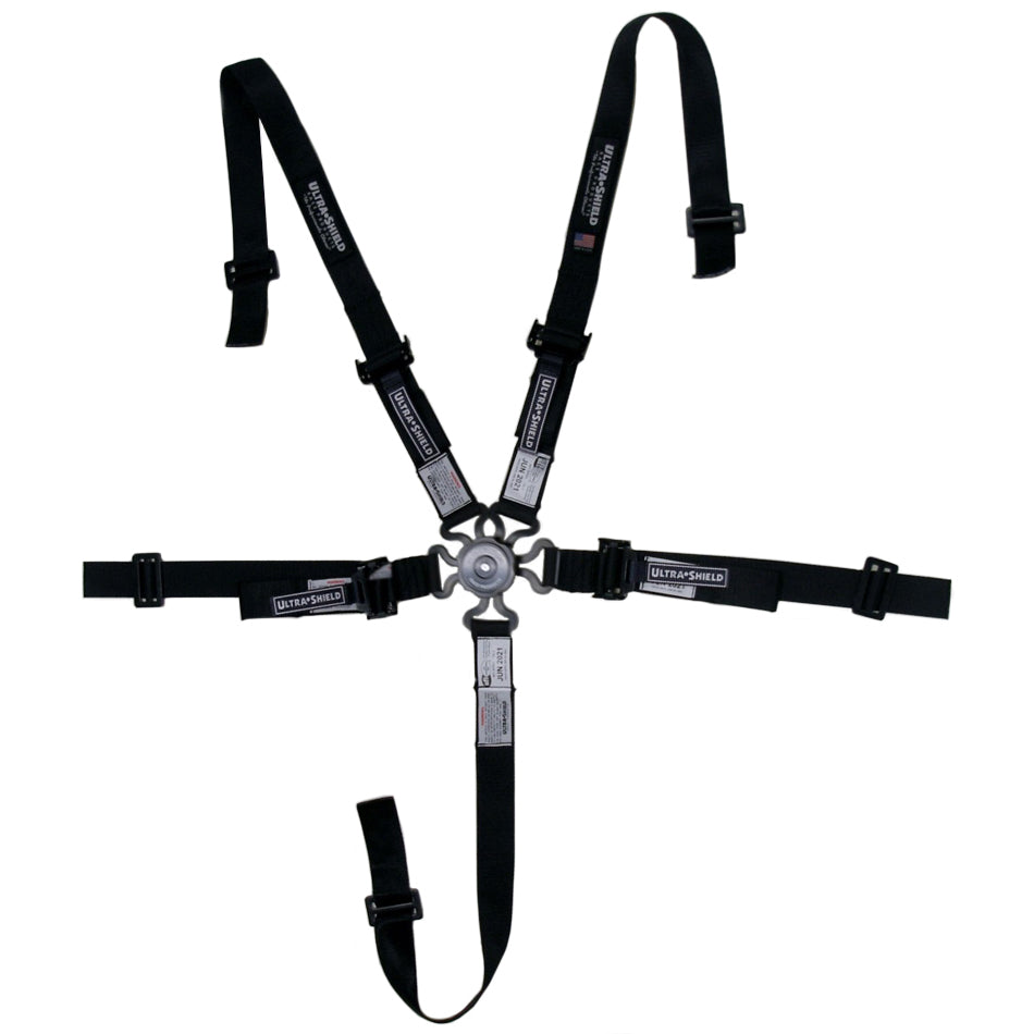 ULTRA SHIELD HB46201 - Harness Junior C/L 5pt Blk Indiv Shlder 3in P/D image