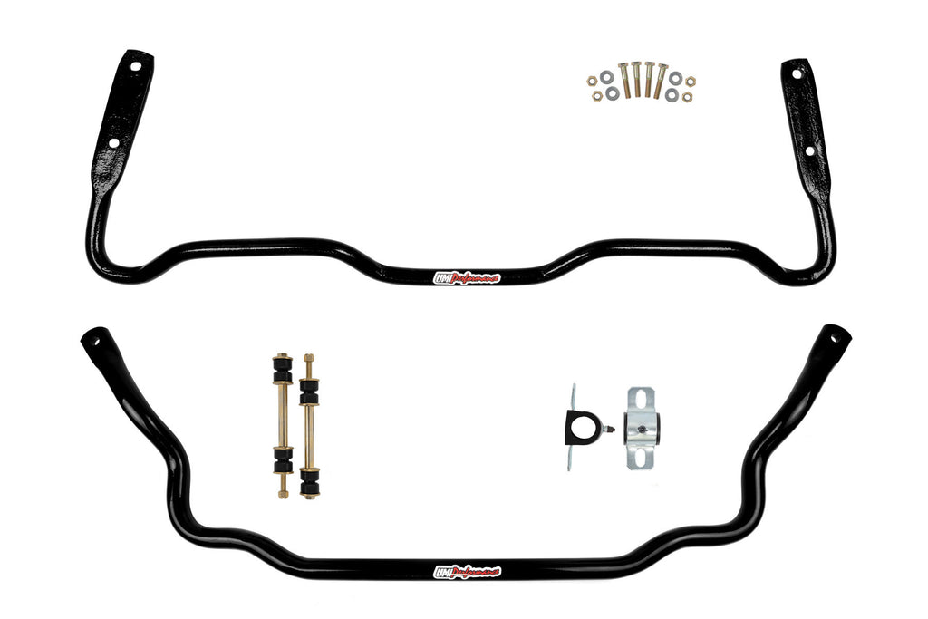 UMI PERFORMANCE 363534-B - Front & Rear Sway Bar Kit image