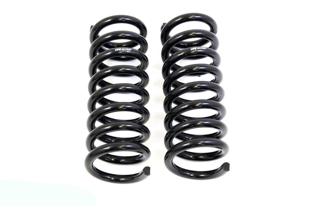 UMI PERFORMANCE 4051F - 64-72 GM A-Body Front 2in Lowering Spring Set image