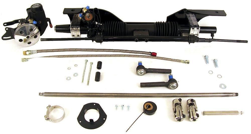 UNISTEER PERF PRODUCTS 8010890-01 - Power Rack & Pinion - 65-66 Mustang image