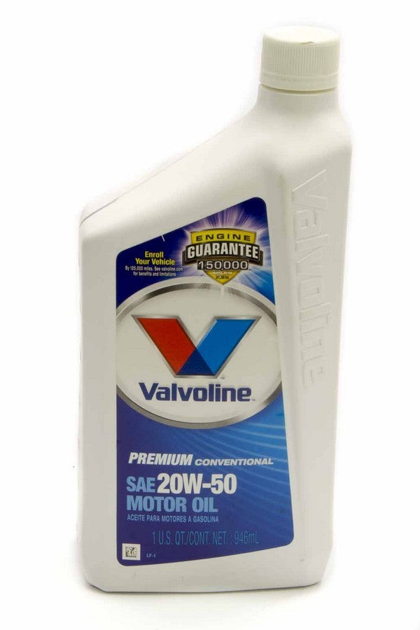 VALVOLINE 822344-C - Hd 20w50 Oil Quart Valvoline image