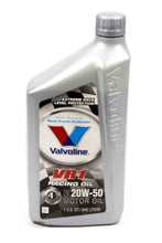 Load image into Gallery viewer, VALVOLINE 822347-C - HP 20w50 Racing Oil VR1 1 QT. image