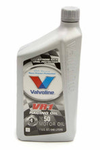 Load image into Gallery viewer, VALVOLINE 822350-C - HP 50W Racing Oil VR1 1 QT. image