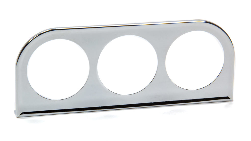 VDO 240-036 - Mounting Panel 2-1/16 3 Hole Chrome image