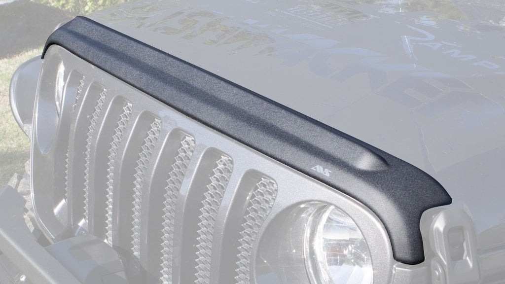 VENTSHADE 436148 - 18-   Jeep Wrangler JL Aeroskin II Hood Shield image