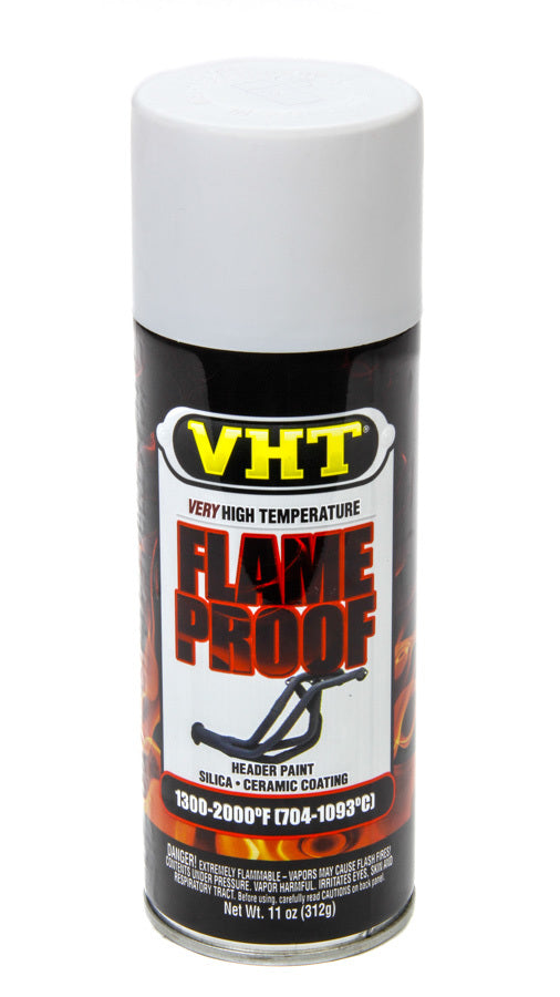 VHT SP101 - Flat White Hdr. Paint Flame Proof image