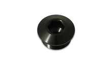 Load image into Gallery viewer, VIBRANT PERFORMANCE 10992 - Low Profile ORB Port Plug -6AN Black image