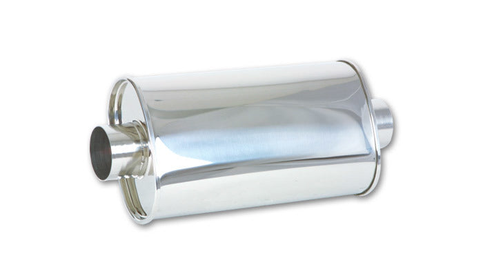 VIBRANT PERFORMANCE 1103 - STREETPOWER Oval Muffler 3in inlet/outlet image