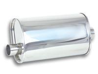 VIBRANT PERFORMANCE 1107 - STREETPOWER Oval Muffler 3in inlet/outlet image