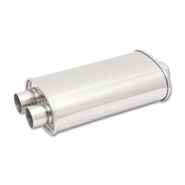 VIBRANT PERFORMANCE 1111 - STREETPOWER Oval Muffler 3in inlet image