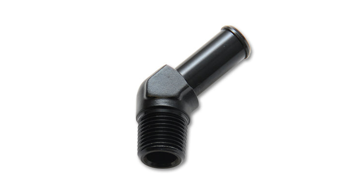 VIBRANT PERFORMANCE 11221 - 1/4NPT to 3/8 Barb 45 De gree Fitting image