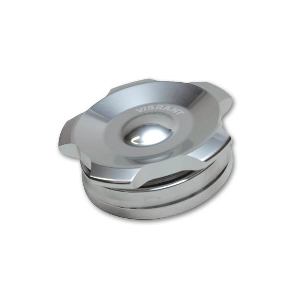 VIBRANT PERFORMANCE 11290 - Polished Alum. Fill Cap w/Alum. Weld Bung 2in image