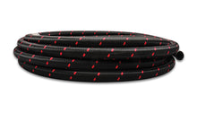 Load image into Gallery viewer, VIBRANT PERFORMANCE 11964R - 10ft Roll -4 Black Red N ylon Braided Flex Hose image