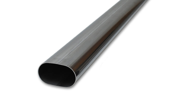 VIBRANT PERFORMANCE 13182 - S/S Oval 3in Tubing 5ft Long image