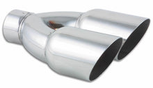 Load image into Gallery viewer, VIBRANT PERFORMANCE 1333 - Dual 3.5in Round Stainle ss Steel Tips Single Wal image