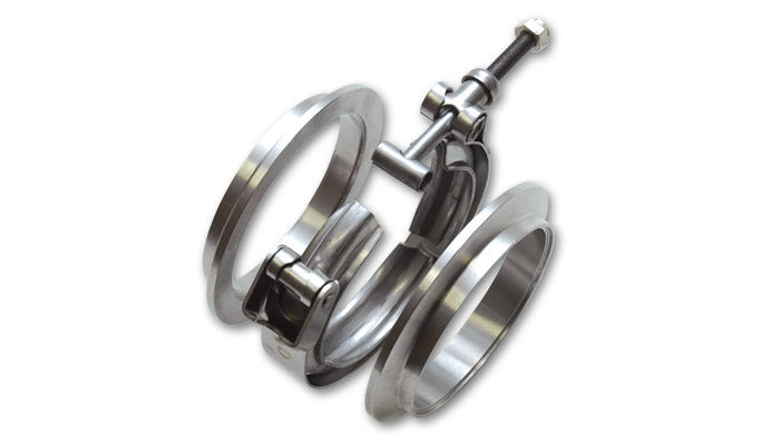 VIBRANT PERFORMANCE 1493 - 4in Stainless V-Band Flange Assembly Each image