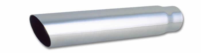 VIBRANT PERFORMANCE 1551 - S/S Exhaust Tip w/Slash Cut 2.5in. In-18in. Long image