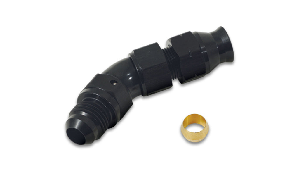 VIBRANT PERFORMANCE 16575 - Fitting  Tube Adapter  4 5 degree  -6AN Male to 5 image