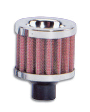 Load image into Gallery viewer, VIBRANT PERFORMANCE 2166 - Crankcase Breather Filte r W/ Chrome Cap - 5/8In image