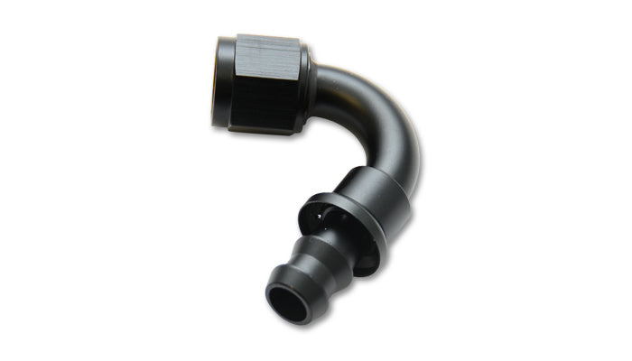 VIBRANT PERFORMANCE 22208 - -8AN Push-On 120 Degree Hose End Elbow Fitting image