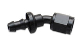 Push-On 30 Degree Hose End Elbow Fitting -6