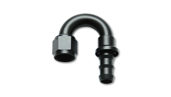 VIBRANT PERFORMANCE 22808 - -8AN Push-On 180 Degree Hose End Fitting image